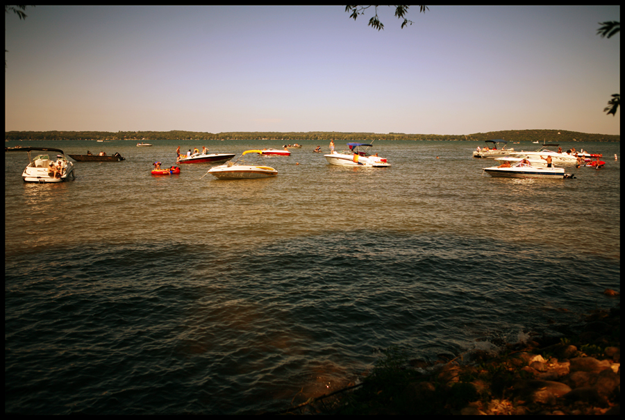 Boats on Green Lake