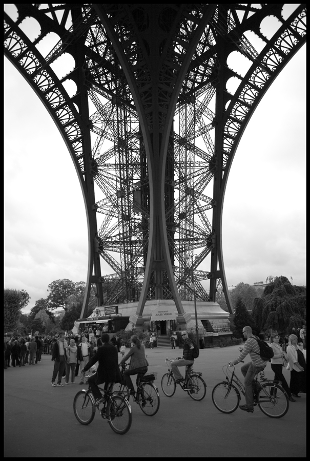 One Leg of the Eiffel Tower
