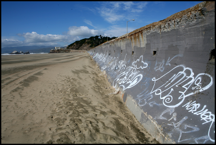 Graffiti on the Beach